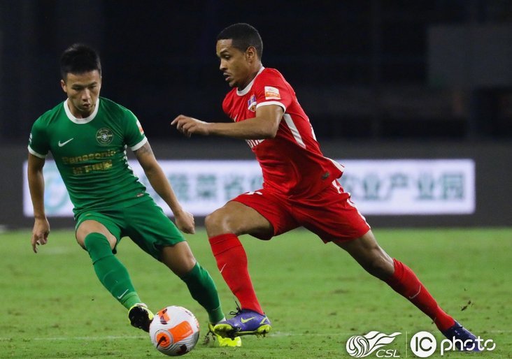 中超：三镇2-2铁人，卡迪斯传射，严鼎皓、安以恩破门