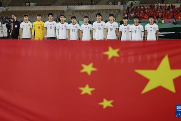 中国U23本届亚运会6场90分钟仅输1场，唯一失利来自对阵韩国